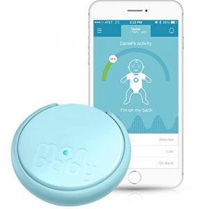 bouton connecté MonBaby pour un bébé agité la nuit