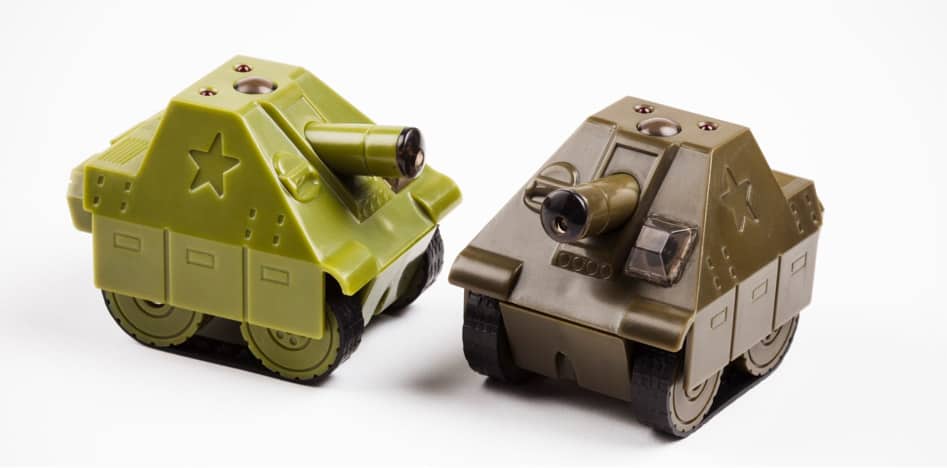 battletank deskpets tank radiocommandé