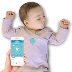 bouton connecté MonBaby pour un bébé agité la nuit