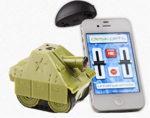 char radiocommandé BattleTank Desk Pets
