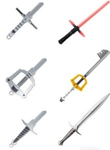 clé épée légendaire the key armory