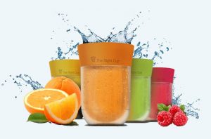 eau aromatisée avec the right cup