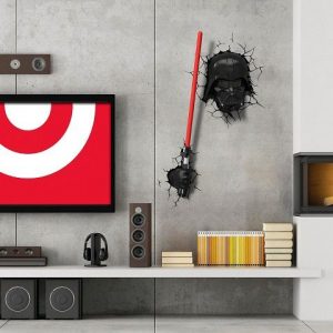 lampe 3d star wars luminaire veilleuse LED