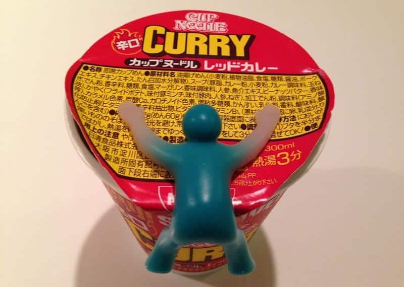 Les nouilles japonaises instantanées ont leur super héro