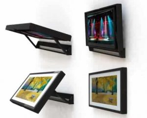 Ce support TV motorisé rend votre TV escamotable