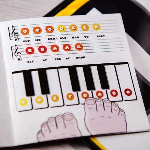 tapis contour de wc original Potty Piano