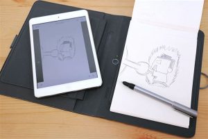 bloc-notes numérique Wacom Bamboo Spark pour tablette