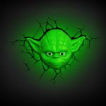 lampe murale star wars yoda