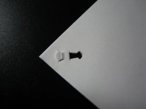 perforation sans confetti de l'agrafeuse sans agrafe