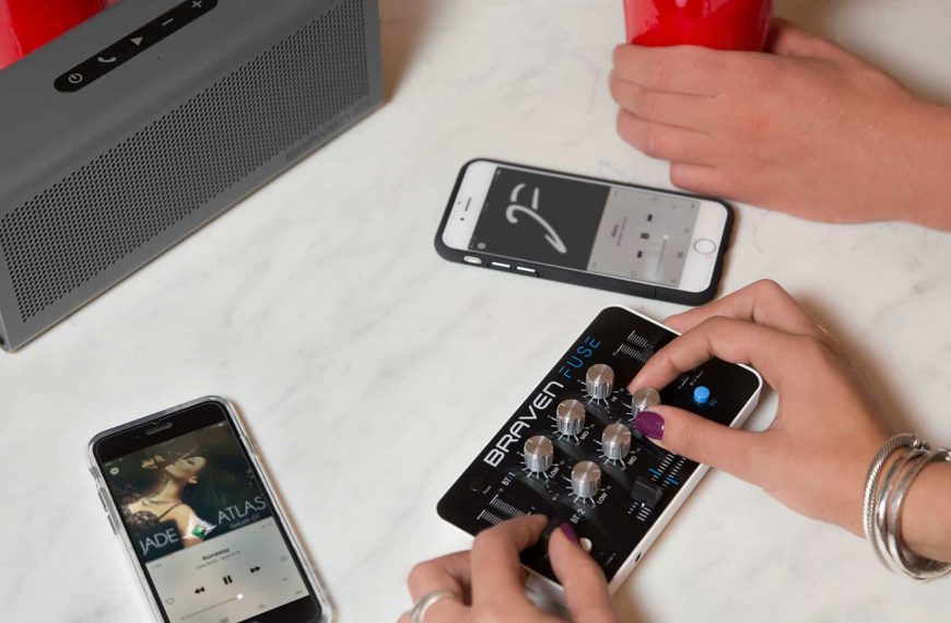 Braven Fuse : une mini table de mixage Bluetooth très « portable »