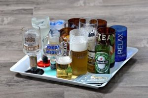 Kinkajou coupe vos bouteilles en verre personnalisé