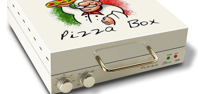 mini four électrique Pizza Box featured