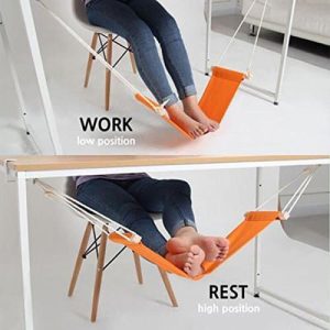 mini hamac pour les pieds au bureau