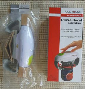 ouvre bocal automatique électrique one touch kc04