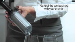 Le rafraichisseur de vin RAVI refroidit instantanément