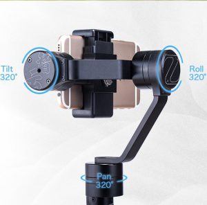 steadicam stabilisateur nacelle pour smartphone Zhiyun Z1 Smooth C