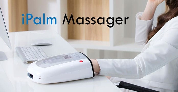 Le Breo iPalm520S, un appareil de massage des mains pour réflexologie