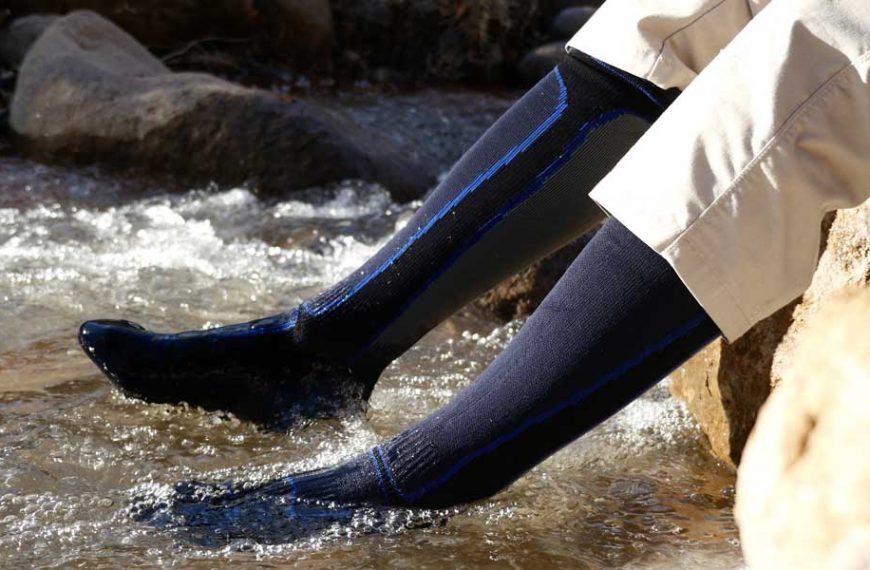 Les chaussettes imperméables SealSkinz gardent les pieds bien au sec