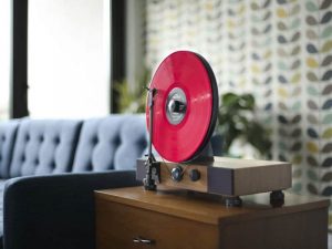lecteur de disque vinyle vertical gramovox platine tourne-disques