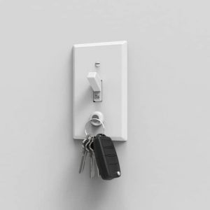 porte clef mural aimanté KeyCatch de KeySmart