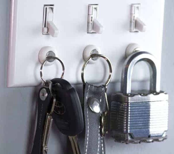KeyCatch, un porte clef mural aimanté pour ne plus les chercher