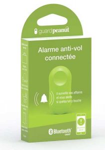 boite alarme anti-vol sense guardpeanut