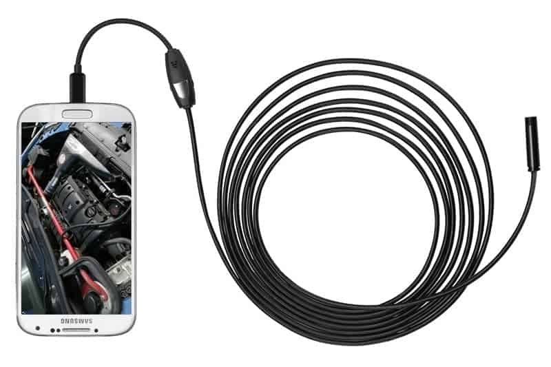 Un endoscope pour canalisation pour voir sa tuyauterie bouchée