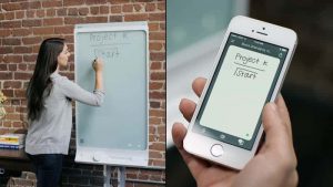 Le paperboard électronique SMART kapp évite la prise de notes