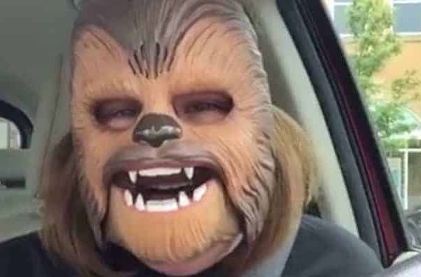 Le masque Chewbacca électronique qui a fait rire la planète entière