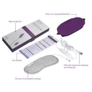 masque oculaire usb anti cerne contre yeux fatigués