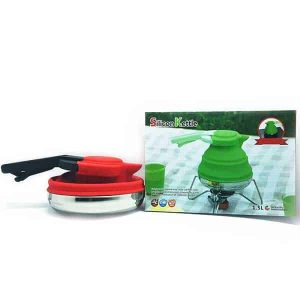 boite bouilloire silicone pliante