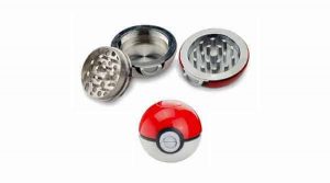 Le grinder Pokeball hache vos herbes discrètement et en finesse