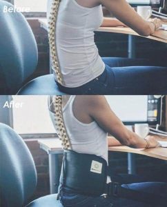 ceinture de soutien lombaire dorsal intégral BetterBack