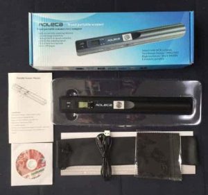 boite scanner A4 Aoleca et accessoires