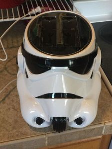 grille-pain Star Wars toaster Stormtrooper