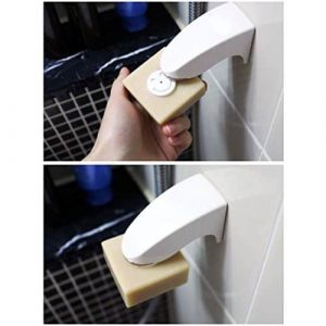 porte-savon magnétique blanc design