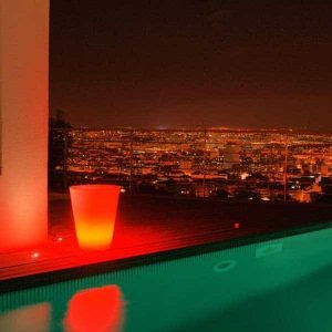 pot lumineux à led intérieur et extérieur lumisky