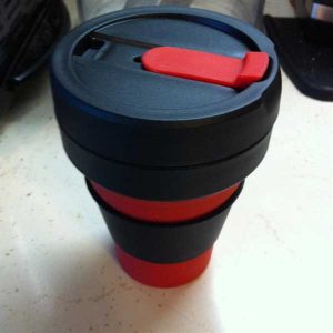 tasse pliable silicone rétractable Stojo