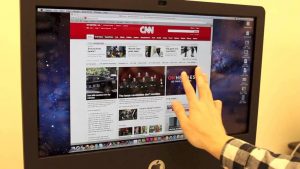 Zorro Macsk, un cadre rendant l’écran du iMac tactile et multitouch