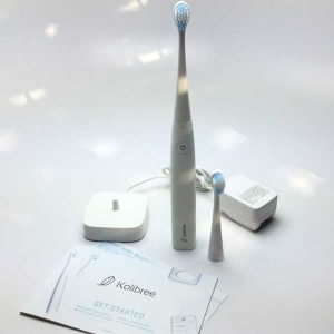 brosse à dent connecte Kolibree et ses accessoires