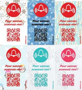 sonnette autocollante yakelkun