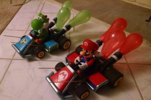 voiture télécommandée Mario Kart Carrera RC