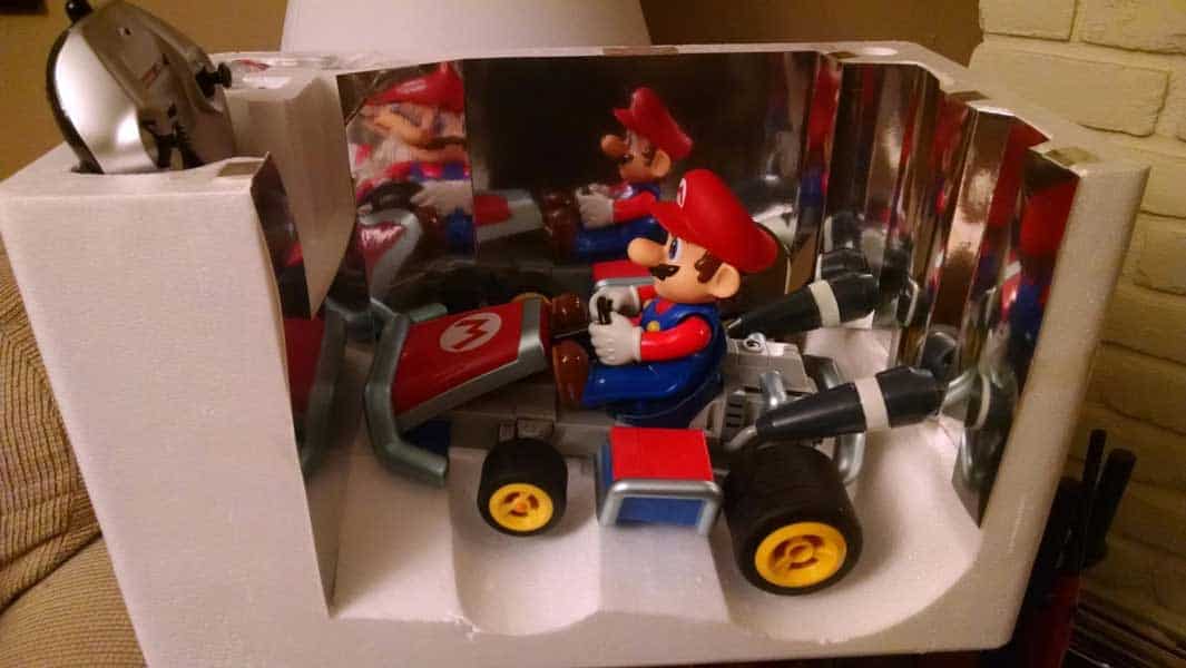 voiture télécommandée Mario Kart Carrera RC