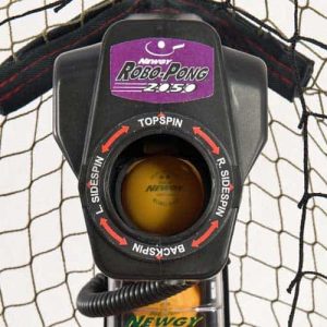 tête du robot de tennis de table robopong 2050