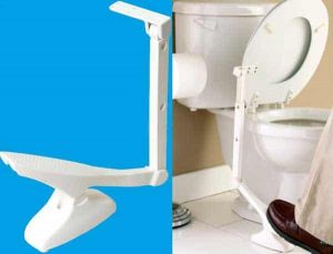 lève-abattant wc pédale