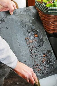 nettoyage tapis de cuisson bbq