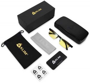 accessoires lunettes gamer Klim Optics