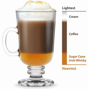 composition d'un irish coffee
