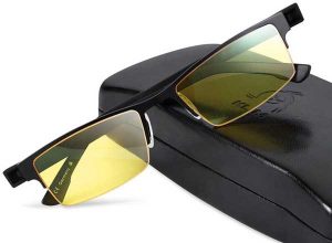 design des lunettes anti lumière bleue Klim Optics