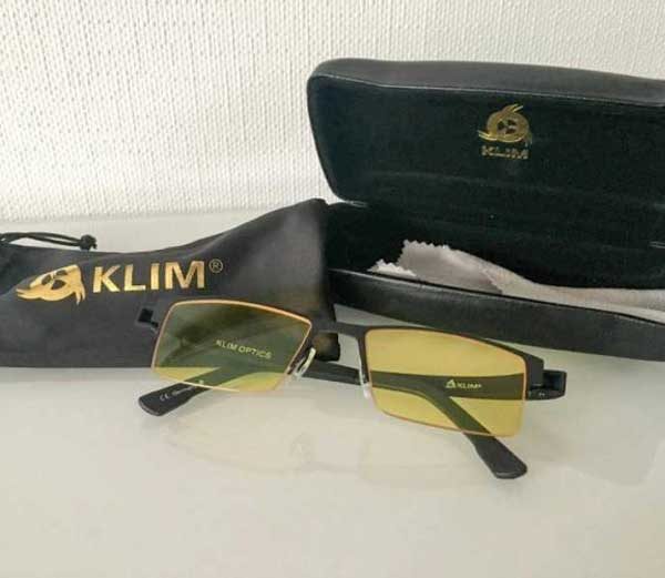 Les lunettes de gamer Klim Optics s’attaquent à la lumière bleue